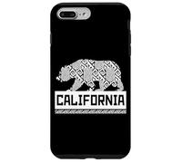 Los Ángeles California Wild Bear Ilustración Gráfico fresco Carcasa para iPhone 7 Plus/8 Plus