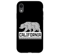 Los Ángeles California Wild Bear Ilustración Gráfico fresco Carcasa para iPhone XR