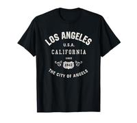 Los Angeles City Camiseta Vintage Camiseta