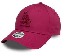 Los Angeles Dodgers Mujer New Era 9Forty Metálico Logo Carmesí Gorra Béisbol