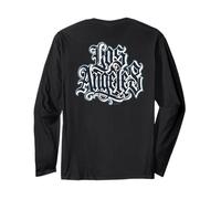 Los Ángeles Gothic Old English tee Vintage LA Streetwear Manga Larga