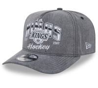 Los Ángeles Kings New Era 9Fifty a-Frame Lavado Negro NHL Equipo Gorra Snapback