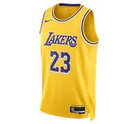 Los Angeles Lakers Icon Edition 2022/23 Camiseta Nike Dri-FIT NBA Swingman - Hombre - Amarillo S