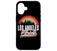 Los Angeles LGBT Lesbian Gay Bisexual Rainbow LGBTQ Pride Carcasa para iPhone 16