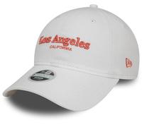 Los Ángeles Mujer New Era 9Twenty Wordmark Blanco Gorra Béisbol