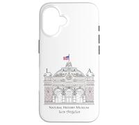 Los Ángeles, Museo de Historia Natural, California Dibujo Carcasa para iPhone 16