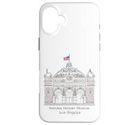 Los Ángeles, Museo de Historia Natural, California Dibujo Carcasa para iPhone 16 Plus