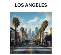 Los Angeles Notebook: City Journal with Palm Trees & Downtown Skyline | California Travel Diary, Writing Notebook