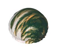 Los Angeles Palm Trees - Gorro de ducha reutilizable para mujer, doble capa impermeable, esencial para el tratamiento del cabello