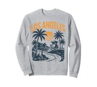 Los Ángeles Vintage California Beach Travel Vacaciones Sudadera