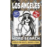 Los Angeles Word Search Puzzle Book: Word Searches with Easy-to-Read Print, Los Angeles Themed, Landmarks, Beaches, Culture, Movies and More | 6x9 ... for Travelers, Angelenos, and Puzzle Lovers