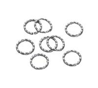 Los anillos redondos del salto del acero inoxidable torcieron el conector