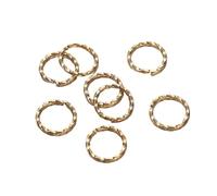 Los anillos redondos del salto del acero inoxidable torcieron el conector