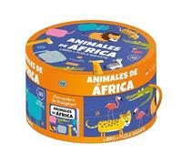 Los animales de Africa (Cajas redondas)