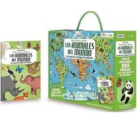 LOS ANIMALES DEL MUNDO: Puzle - Los Animales del Mundo (Viaja, conoce, explora Cuadrado)