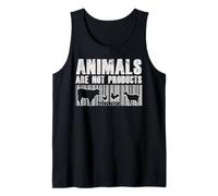 Los Animales no Son Productos diseñados para concienciar sobre el abuso Animal Camiseta sin Mangas