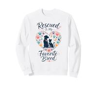 Los Animales Rescatados Son Mis Favoritos Amante Perros Sudadera