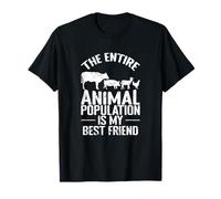 Los Animales Son mis Mejores Amigos Camiseta