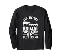 Los Animales Son mis Mejores Amigos Manga Larga