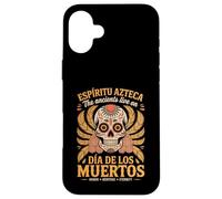 Los Antiguos Viven - Aztec Spirit Dia de los Muertos Carcasa para iPhone 16 Plus