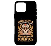 Los Antiguos Viven - Aztec Spirit Dia de los Muertos Carcasa para iPhone 16 Pro MAX