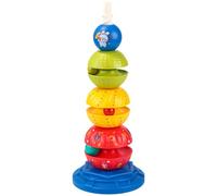 Los apilan la Torre de la Torre de Rotación del del bebé de 1 a 3 Años de Edad Rainbow Ring Tower Tower Infantil 1-3 Años Educational Toys Gathing Training