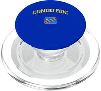 Los apoyadores de la Can Oficial Jersey Jugador Congo RDC PopSockets PopGrip para MagSafe