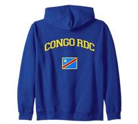 Los apoyadores de la Can Oficial Jersey Jugador Congo RDC Sudadera con Capucha