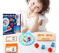 Los aprenden el reloj - Plantilla de reloj Ayudas educativas, Herramientas de aprendizaje Montesori Educación temprana Inteligencia Juguetes educativos | Reloj de enseñanza y demostración