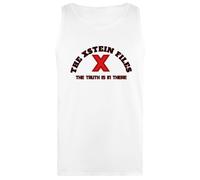 Los Archivos Xstein La Verdad Está Ahí Dentro Camiseta Sin Mangas Blanca para Mujer White Women's Tank Top Sleeveless T-Shirt