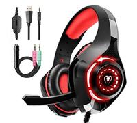 Los auriculares para juegos Red ofrecen compatibilidad multiplataforma, lo que los convierte en una adición versátil a tu arsenal de juegos.