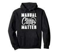 Los Autos Manuales Importan Conducción Stick Humor Sudadera con Capucha
