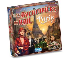 LOS AVENTUEROS del RIL: Paris Años Locos - Juego de Mesa y Estrategia para niños Desde 8 años - 2 a 4 Jugadores - 10 a 15 min - Versión compacta Independiente en francés - Days of Wonder