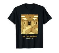 Los Backrooms Nivel 0 Liminal Space Horror Camiseta