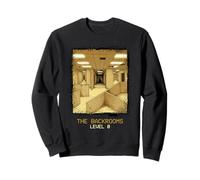 Los Backrooms Nivel 0 Liminal Space Horror Sudadera