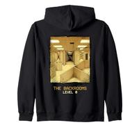 Los Backrooms Nivel 0 Liminal Space Horror Sudadera con Capucha