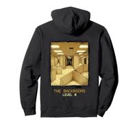 Los Backrooms Nivel 0 Liminal Space Horror Sudadera con Capucha