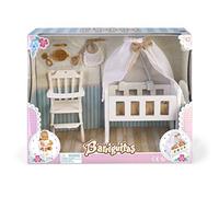 BARRIGUITAS. SET DE CUNA, SILLITA TRONA Y ACCESORIOS