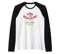 Los Beatles Hey Jude Revolution Arte Vintage Camiseta Manga Raglan