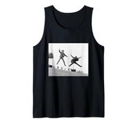 Los Beatles John Lennon & George Harrison Beatlemania 1964 Camiseta sin Mangas