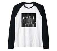 Los Beatles John Lennon Ringo George & Paul Mccartney 1963 Camiseta Manga Raglan