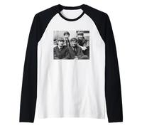 Los Beatles John Paul George & Ringo Please Please Me Camiseta Manga Raglan