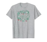 Los Beatles - Strawberry Fields Forever Camiseta, Hombre, Gris Jaspeado, L