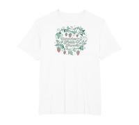 Los Beatles - Strawberry Fields Forever Camiseta, Hombre Tallas Grandes, Blanco, 5X Alto