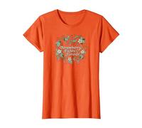 Los Beatles - Strawberry Fields Forever Camiseta, Mujer, Naranja, 3XL