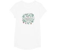 Los Beatles - Strawberry Fields Forever Camiseta, Niñas, Blanco, M