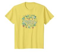 Los Beatles - Strawberry Fields Forever Camiseta, Niños, Limón, 12 años
