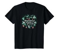 Los Beatles - Strawberry Fields Forever Camiseta, Niños, Negro, 2 años