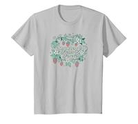 Los Beatles - Strawberry Fields Forever Camiseta, Niños, Plata, 6 años