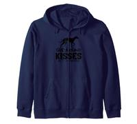 Los Besos de geryhound lo arreglan Todo. Sudadera con Capucha